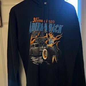 Adirondack Hot Rod Black Hoodie